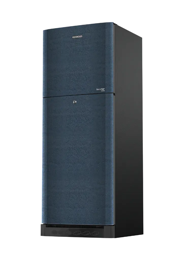 Kenwood Refrigerator KRFI-23357VCM INVERTER GREEN TEXTURE 11cft Defrost